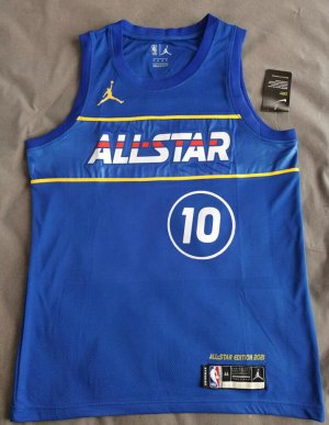 10 Conley 2021 All star game jersey blue